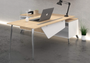 Miele One Suite L-Desk with Open Return/Credenza (CD-OSLD-MI(GROUP))