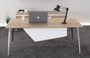Noce One Suite L-Desk with Open Return/Credenza (CD-OSLD-N(GROUP))