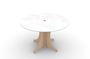 Miele Round Glass Conference Table (CD-P48GT-MI (GROUP))