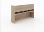 Noce Deluxe Hutch with White Laminate Doors (CD-P66HL-N-B(GROUP))