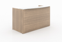 Noce Reception Desk with White Glass Top (CD-P7236RD-GT-W-N(GROUP))
