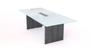 Grigio Deluxe Glass Top Conference Table (CD-RGCT9542-G (GROUP))