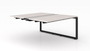 Blanc De Gris Veloce Double Station Add-On/Extension, Black Frame (CD-VDS2466-AE-BLK-BDG(GROUP))
