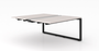 Blanc De Gris Veloce Double Station Add-On/Extension, Black Frame (CD-VDS3060-AE-BLK-BDG(GROUP))