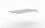 Blanc De Gris  C Leg Return, White Frame (CD-VQR2448-WH-BDG(GROUP))