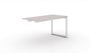 Blanc De Gris Add-on/Extension to Single Station, White Frame (CD-VSS3060-AE-WH-BDG(GROUP))