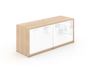Miele 4 Glass Door Credenza (P-109-MI(GROUP))