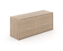 Noce 4 Drawer Lateral Credenza (P-111-N(GROUP))