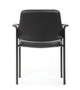 Vinyl Stack Guest Chair with Arms (MOS1G6410330VBLK)