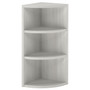 Corner Bookcase - 15"W x 15"D x 36"H (MOSPL161)