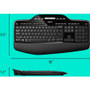 Logitech MK710 Wireless Keyboard and Mouse Combo for Windows, 2.4GHz Advanced Wireless, Wireless - (LOG920002416)