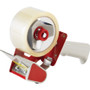 Business Source Pistol Grip Tape Dispenser - 3" Core - Adjustable Tension Mechanism - Red - 1 Each (BSN16463)