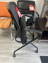 Mesh Back Fabric Seat Nesting Chairs  Fabric Seat  Powder Coated Metal Frame  Fourlegged - Sold 2 per Carton - (MOS84374)