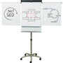 Quartet Compass Nano-Clean Magnetic Mobile Presentation Easel - 36" (3 ft) Width x 24" (2 ft) - - - (QRTECM32EU)