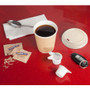 Genuine Joe Vented Hot Cup Lid - Polystyrene - 50 Lids/Pack - 1000 / Carton - White (GJO10212CT)