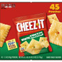 Cheez-It&reg White Cheddar Crackers - Individually Wrapped - White Cheddar - Bag - 1.50 oz - 45 / (KEB10892)