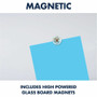 Quartet InvisaMount Magnetic Glass Dry-Erase Board - 50" (4.2 ft) Width x 28" (2.3 ft) Height - - - (QRTG5028IMW)