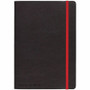 Black n' Red Soft Cover Business Notebook - Sewn - Ruled - 6" x 8" - High White Paper - Black/Red - (JDK400065000)
