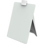 Quartet Glass Dry-Erase Desktop Easel - 9" (0.8 ft) Width x 11" (0.9 ft) Height - White Glass - - - (QRTGDE119)