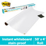 Post-it Super Sticky Dry-Erase Surface - White Surface - 48" (4 ft) Width x 600" (50 ft) - - - (MMMDEF50X4)