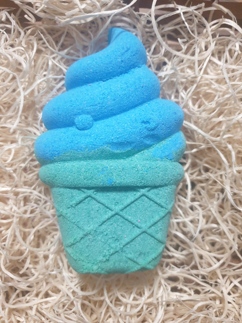 X3 Ice Cream Bath Bombs - Blue & Green (Wholesale)