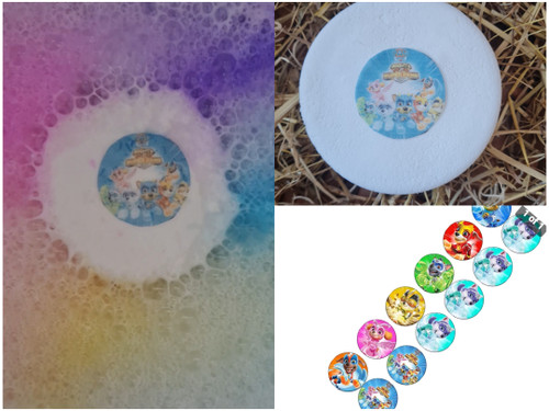 X3 Doggy Patrol Bath Bombs - Colourful Embeds Inside (Wholesale)