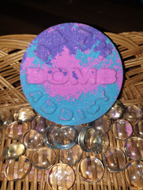 Bath Bomb Addict Bath Bomb - Pink, Purple & Blue