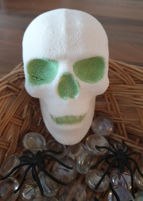 Green Eyed Skull Bath Bomb