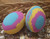 X3 Egg Sized Bath Bombs - Pink, Yellow & Blue (Wholesale)