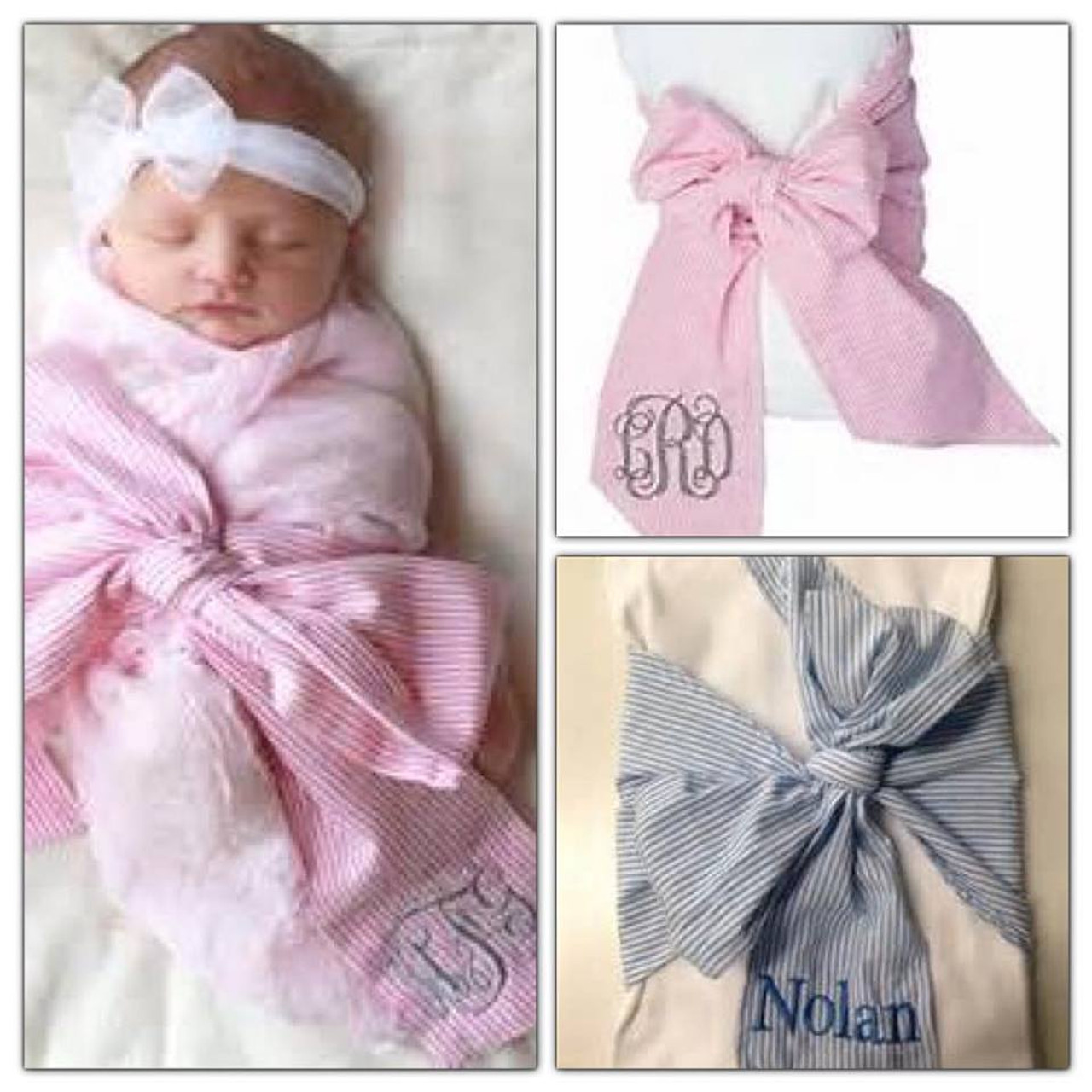 Newborn clearance bow swaddle