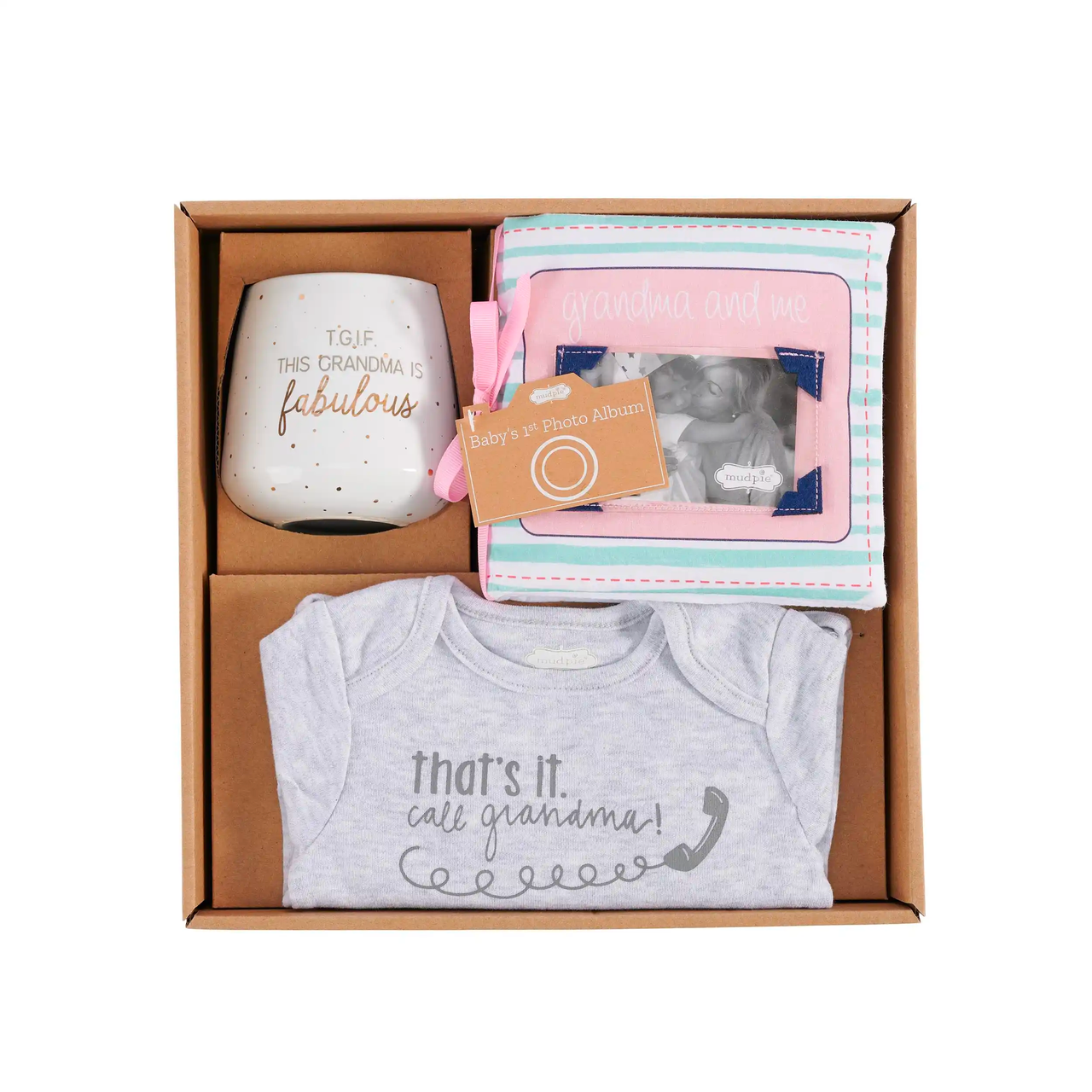 New Grandma Gift Set in Box - The Initial Design: gifts & monograms