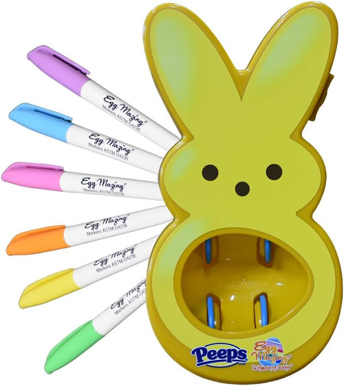 Yellow or Pink PEEPS EGG-mazing Egg Decorator Set