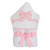 Hooded Bath Towel with Applique bow