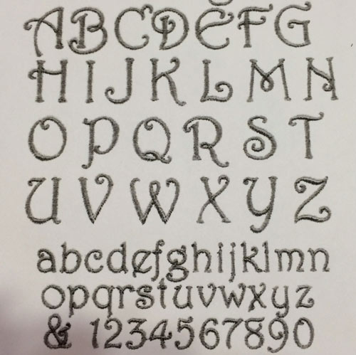 Harrington Alphabet