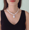 Lustre Drop Necklace