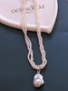 Lustre Drop Necklace