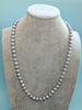 Platinum Glow Pearl Necklace