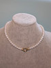 Aurora Oval Pearl Necklace