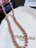 Soft Blush Oval Pearl Strand