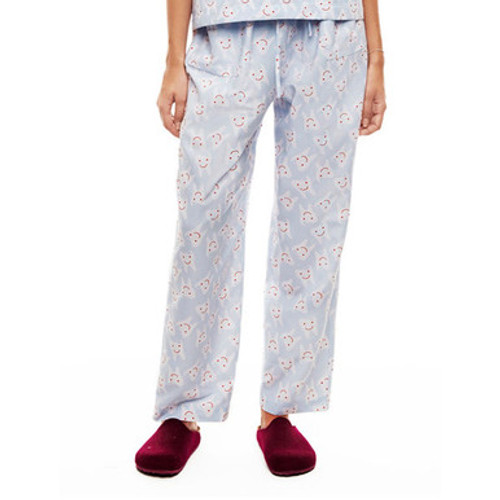 Calças estampado dental