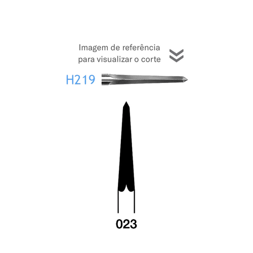 Broca de carboneto H219-104-023