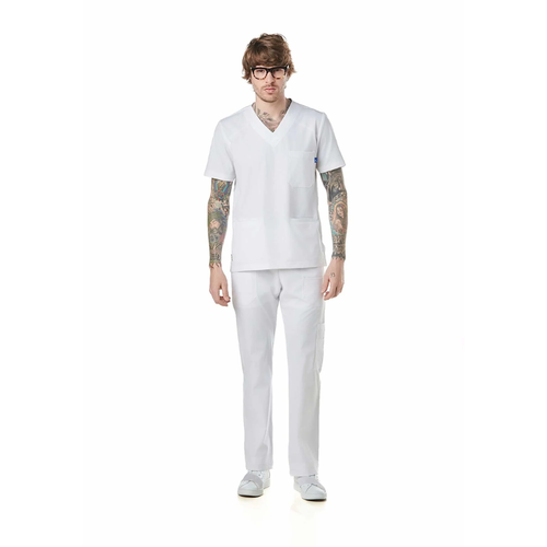 Conjunto masculino Yale Branco