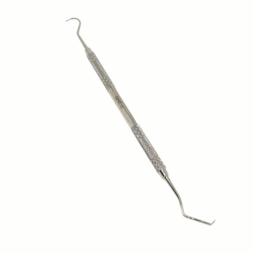 Sonda de exploração curva e contra-angulada