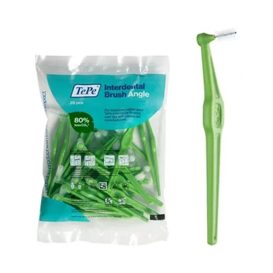 Escova Interdental Angle Verde 0,8 mm Saco (25)