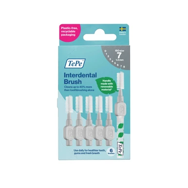 Escovilhões Interdentários Cinzentos 1,3 mm (6 un.)