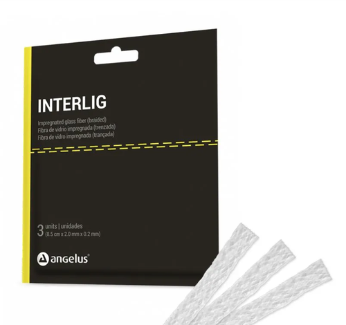 Interlig Fibra de vidro trançada (3 x 8,5 cm)