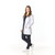 Bata cirúrgica antibacteriana Taylor mulher – Cor Branco
