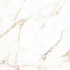 Calacatta marble effect polished white and gold porcelain floor and wall tiles 800x800mm