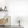 splash white rectified wall tile