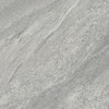 Grey stone effect polished porcelain tile